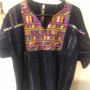 Handwoven Guatemalan  Hand Embroidered Huipil